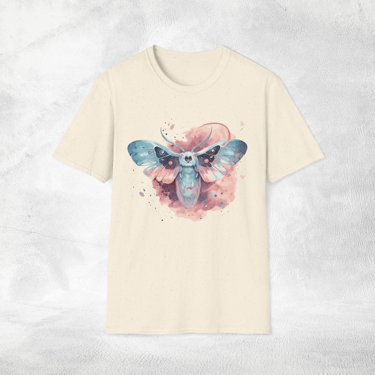 Unisex Gothic Shirt Pastel Moth
