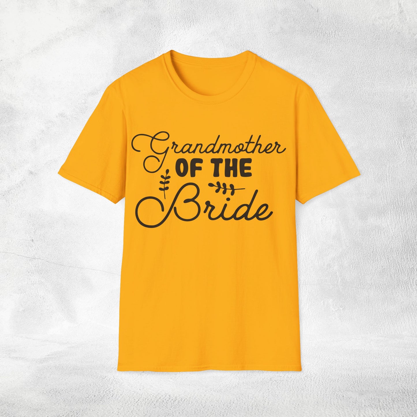 Women's T-Shirt grandmother of the bride bachelorette party