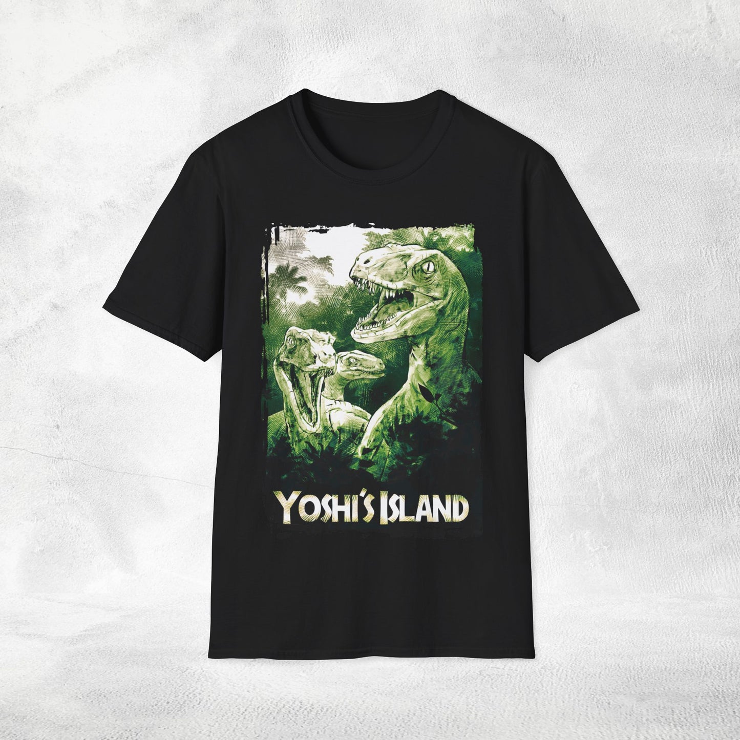 Unisex gaming shirt yoshi's island parody