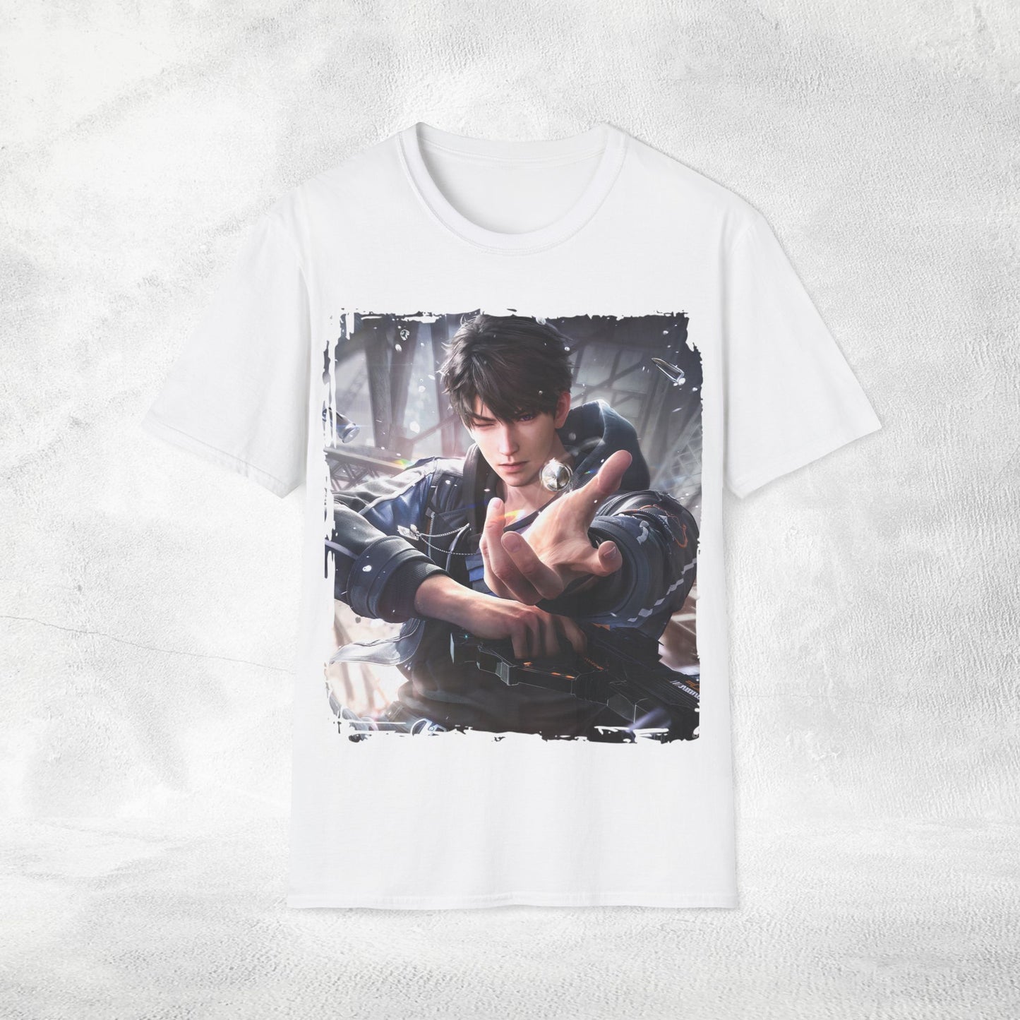 Unisex anime shirt Caleb Love and Deepspace