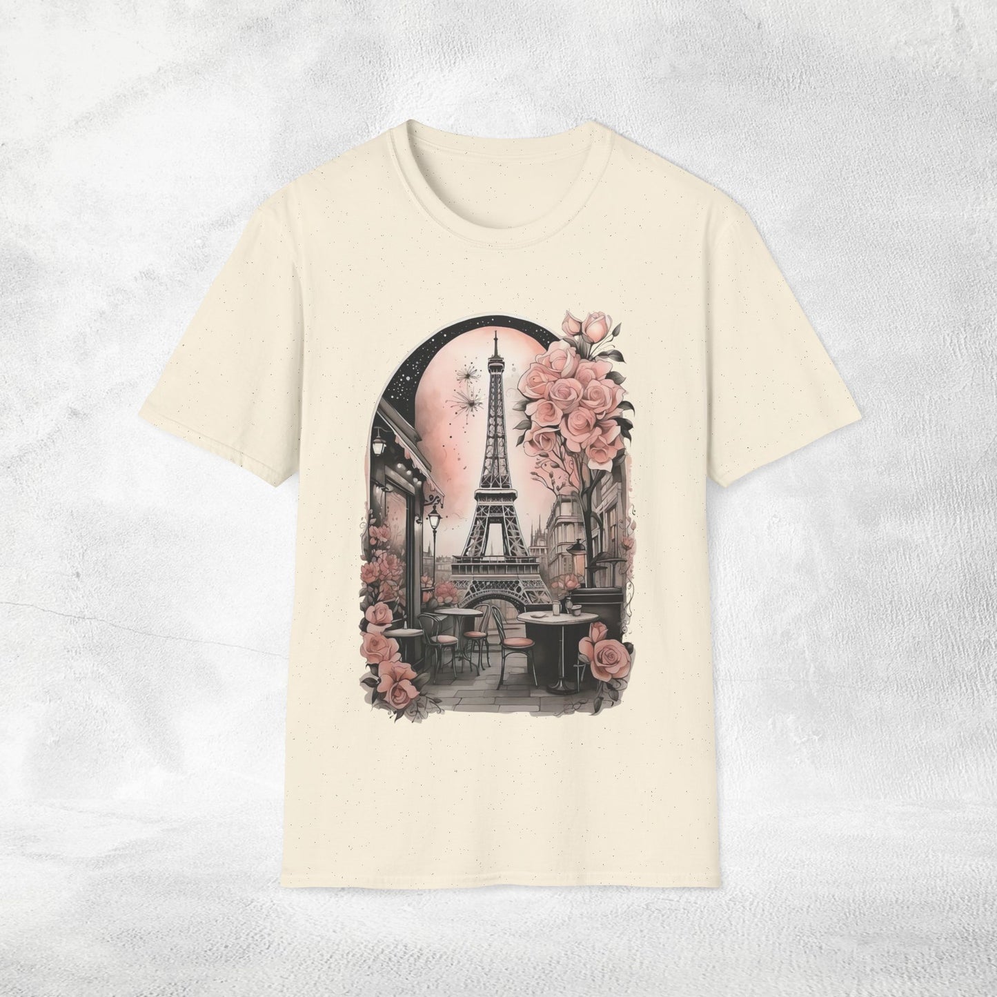 Women T-shirt Paris vacation tee