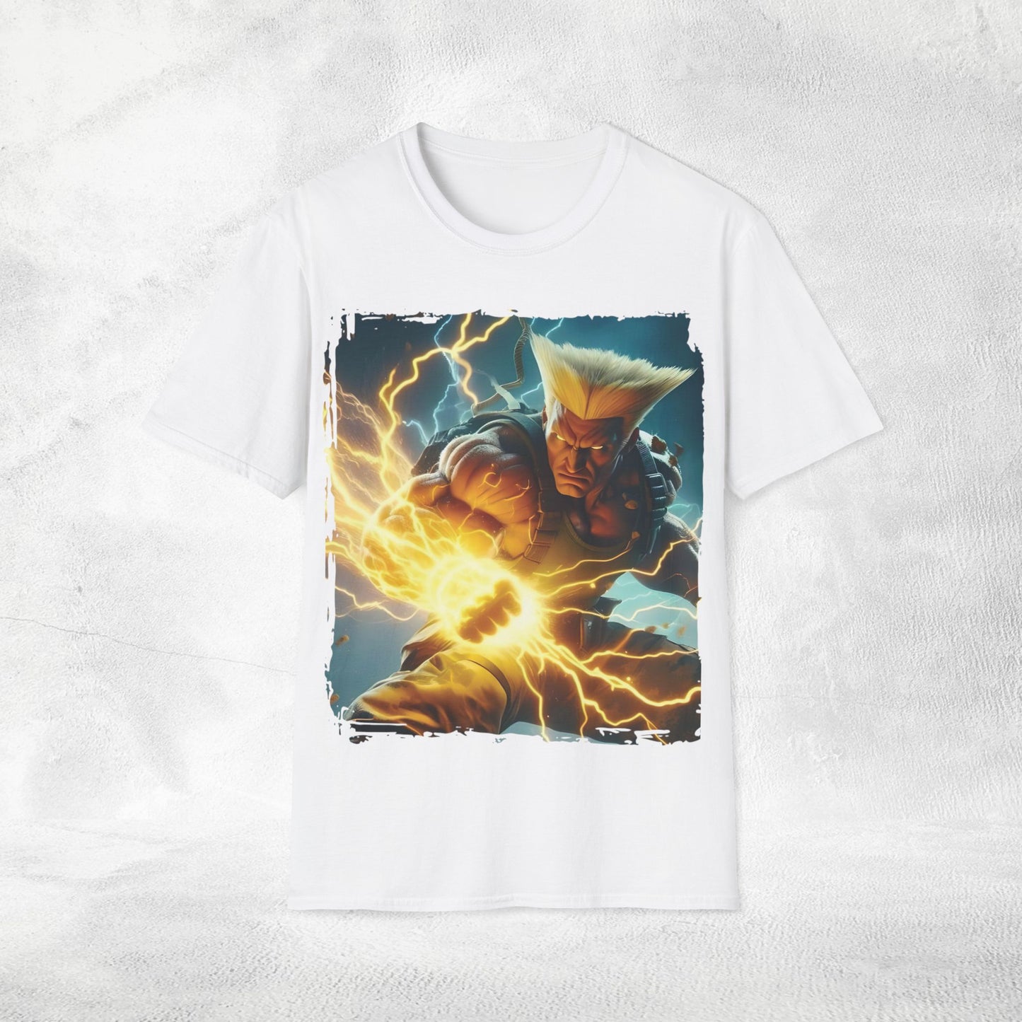 Unisex gaming shirt Street Fighter Guile