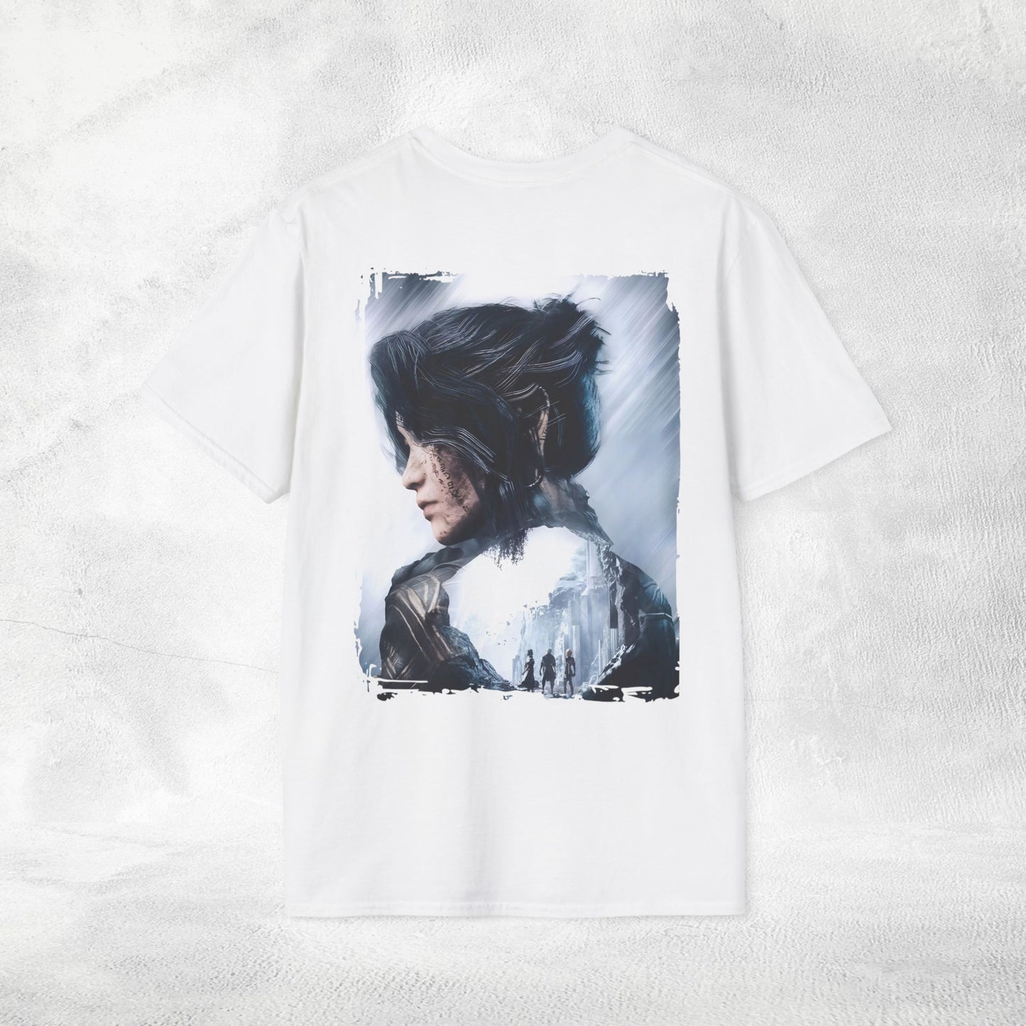 Unisex gaming shirt Expedition 33 Lune BACKPRINT