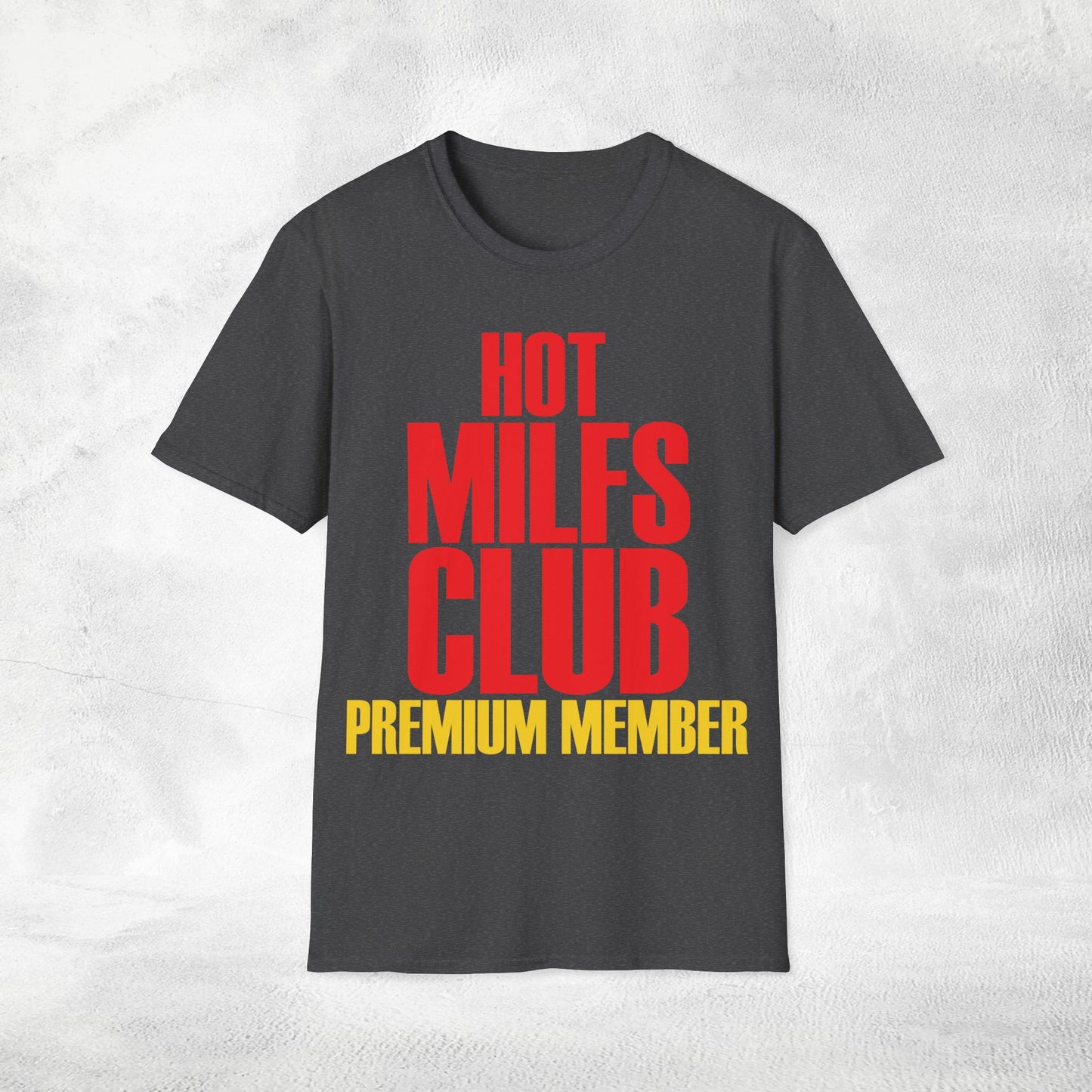 Womens Wifey T-shirt HOT MILFS CLUB Premium Member