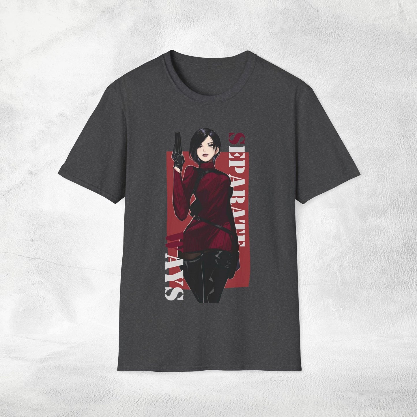 Unisex gaming shirt Resident Evil Ada Wong