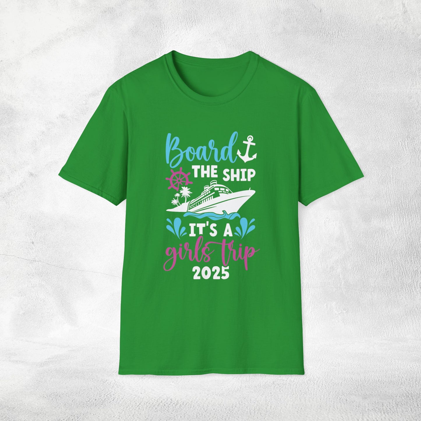 women shirt girls trip board the ship 2025