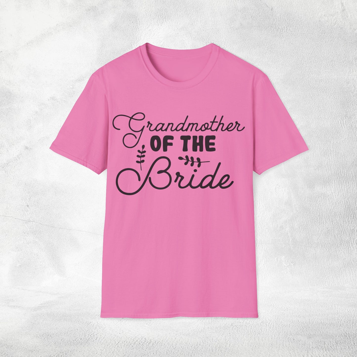 Women's T-Shirt grandmother of the bride bachelorette party