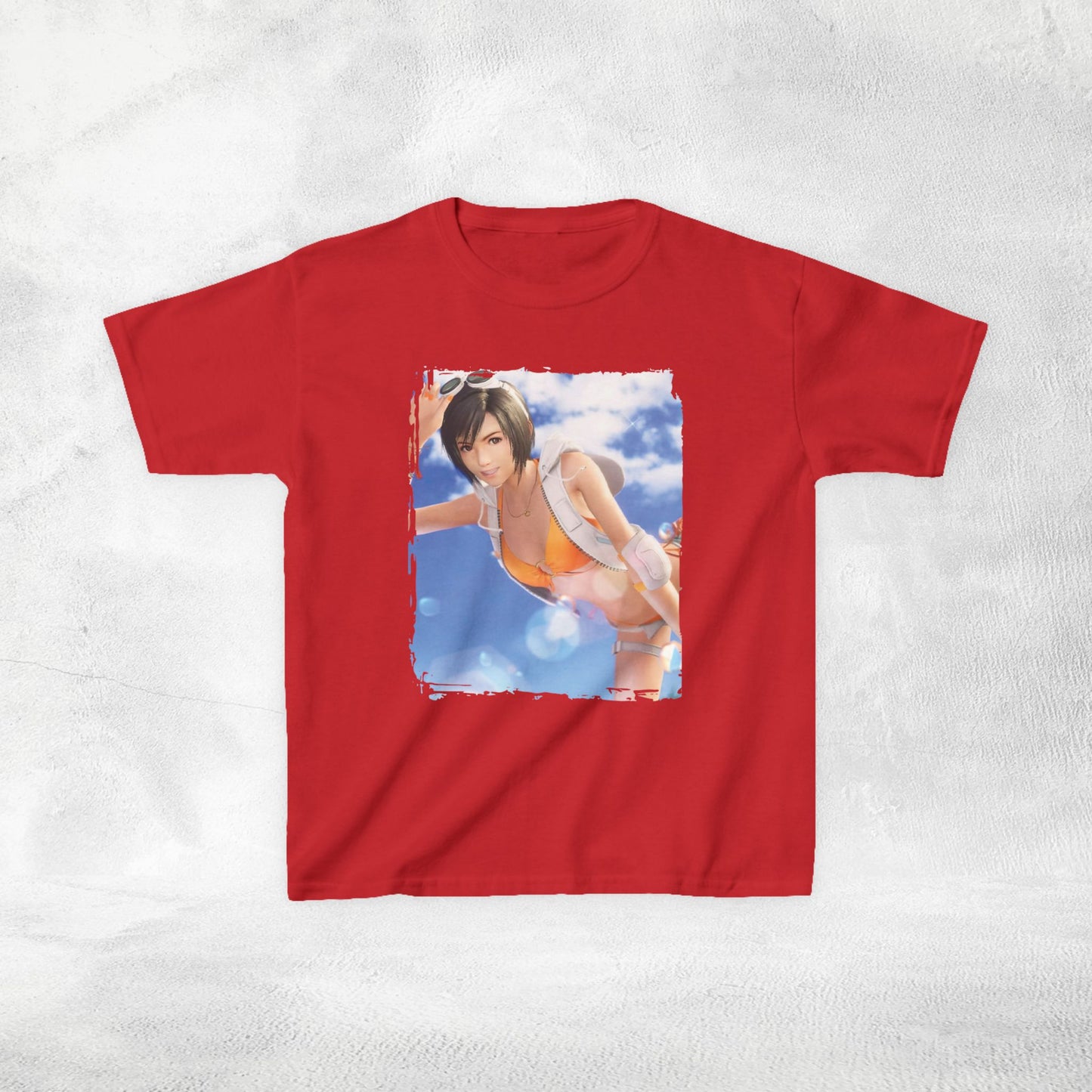 Kids gaming shirt Final Fantasy Yuffie Kisaragi