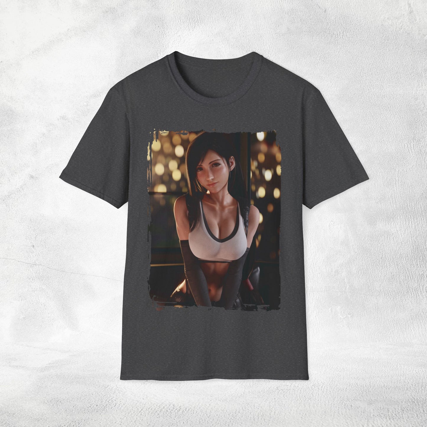 Unisex gaming shirt Final Fantasy Tifa Lockhart