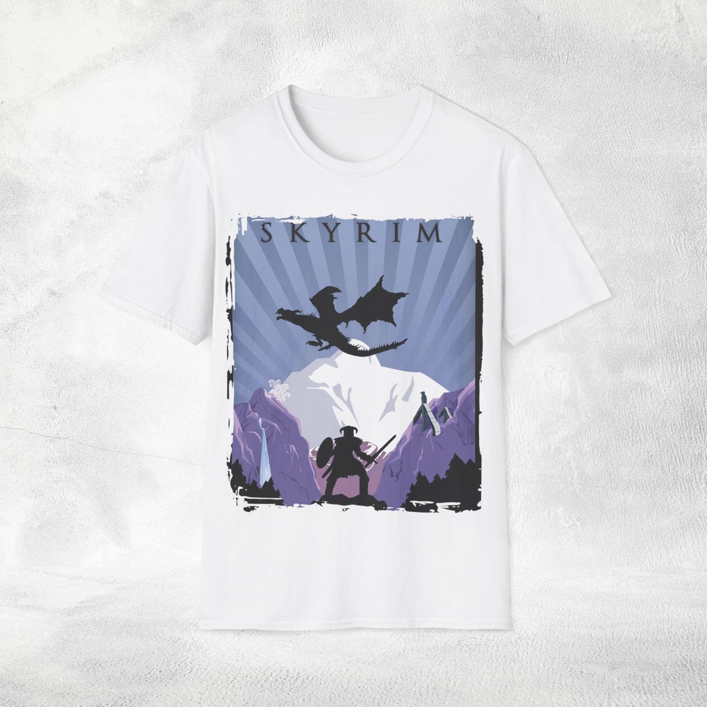 Unisex Gaming shirt Skyrim