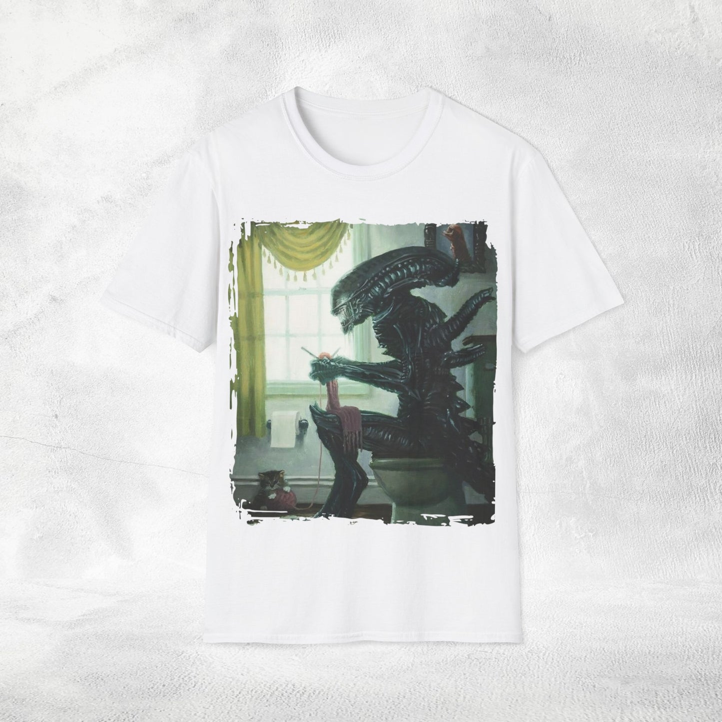 Unisex movie shirt Alien parody