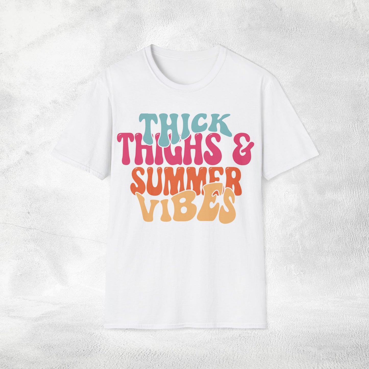 women shirt thick thighs and summer vibes