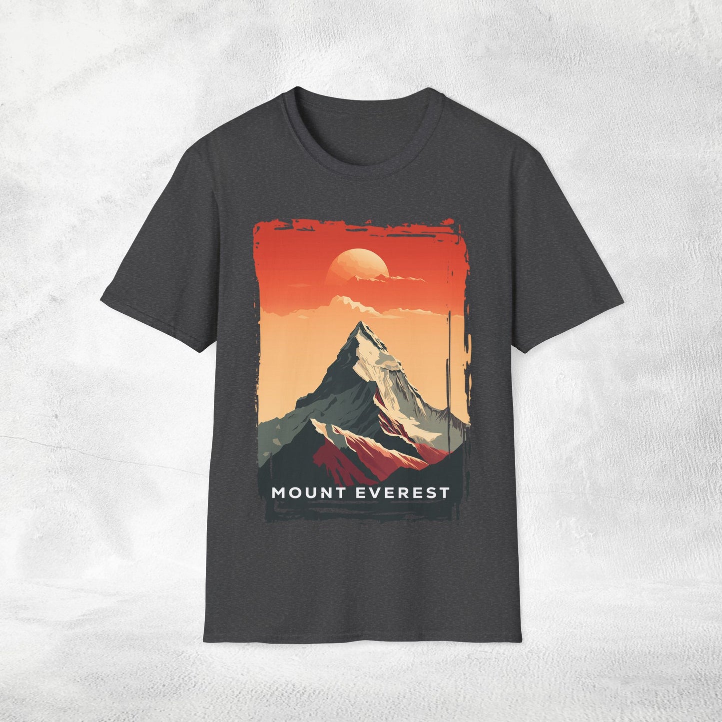 Women T-shirt Mount Everest vacation tee