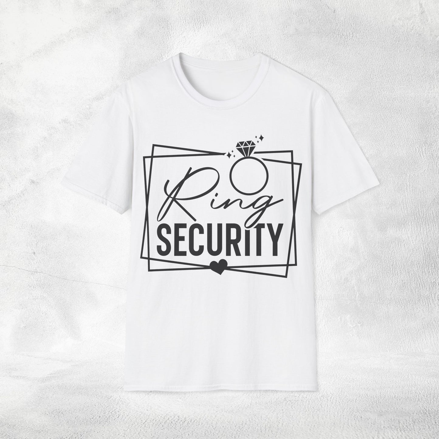 Womens T-Shirt ring security bachelorette party
