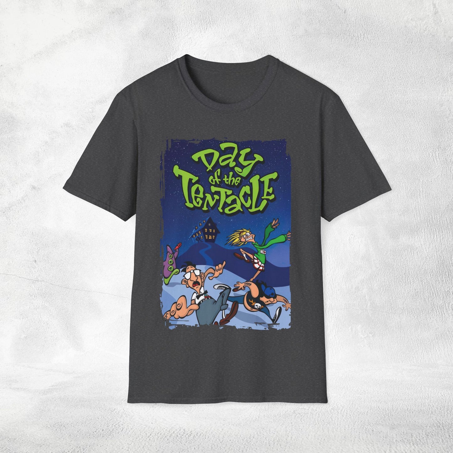 Unisex gaming shirt Day of the Tentacle