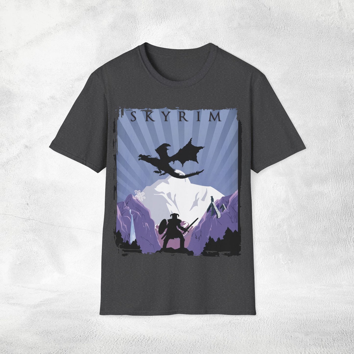 Unisex Gaming shirt Skyrim
