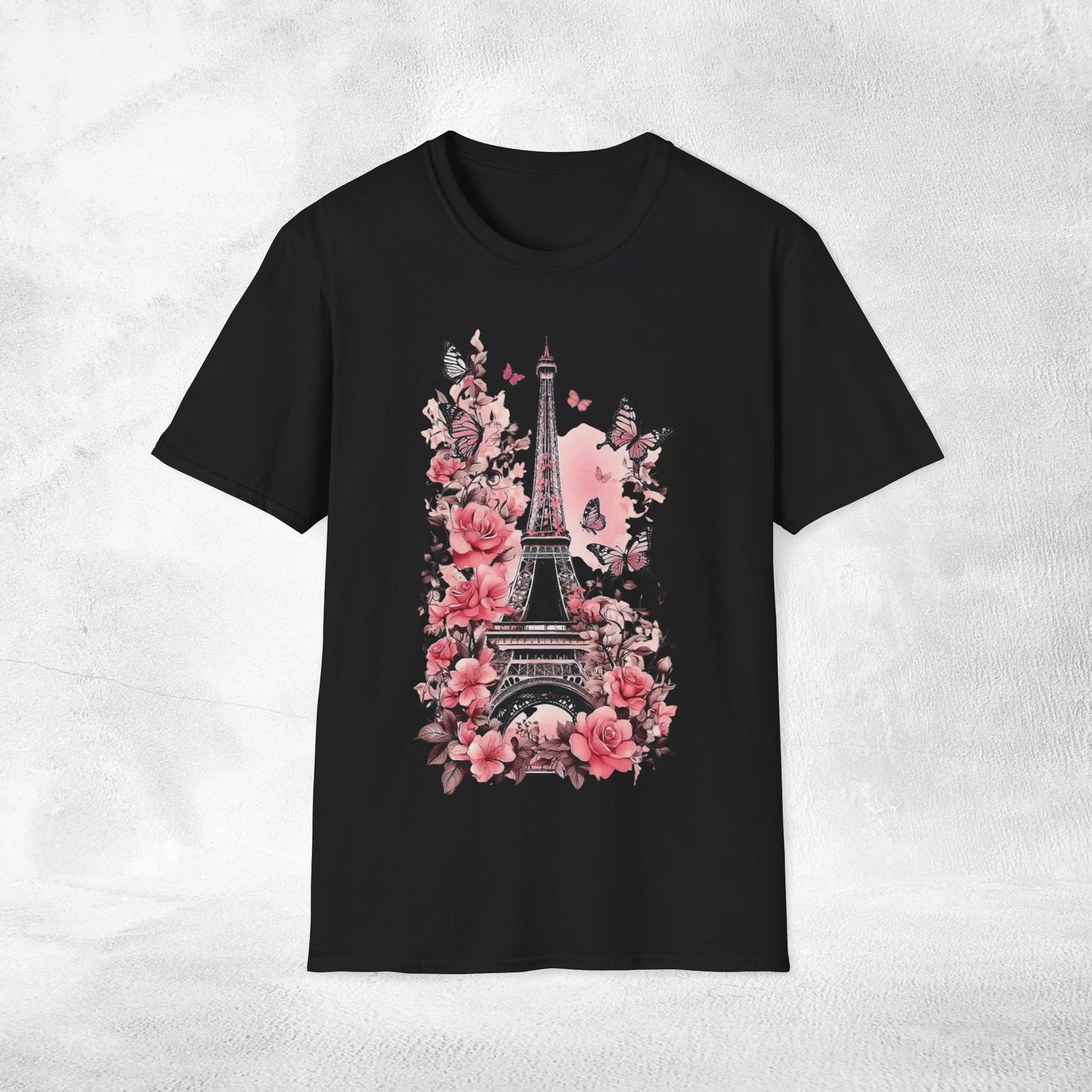 Women T-shirt Paris vacation tee