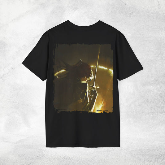 Unisex Gaming shirt Expedition 33 Maelle BACKPRINT