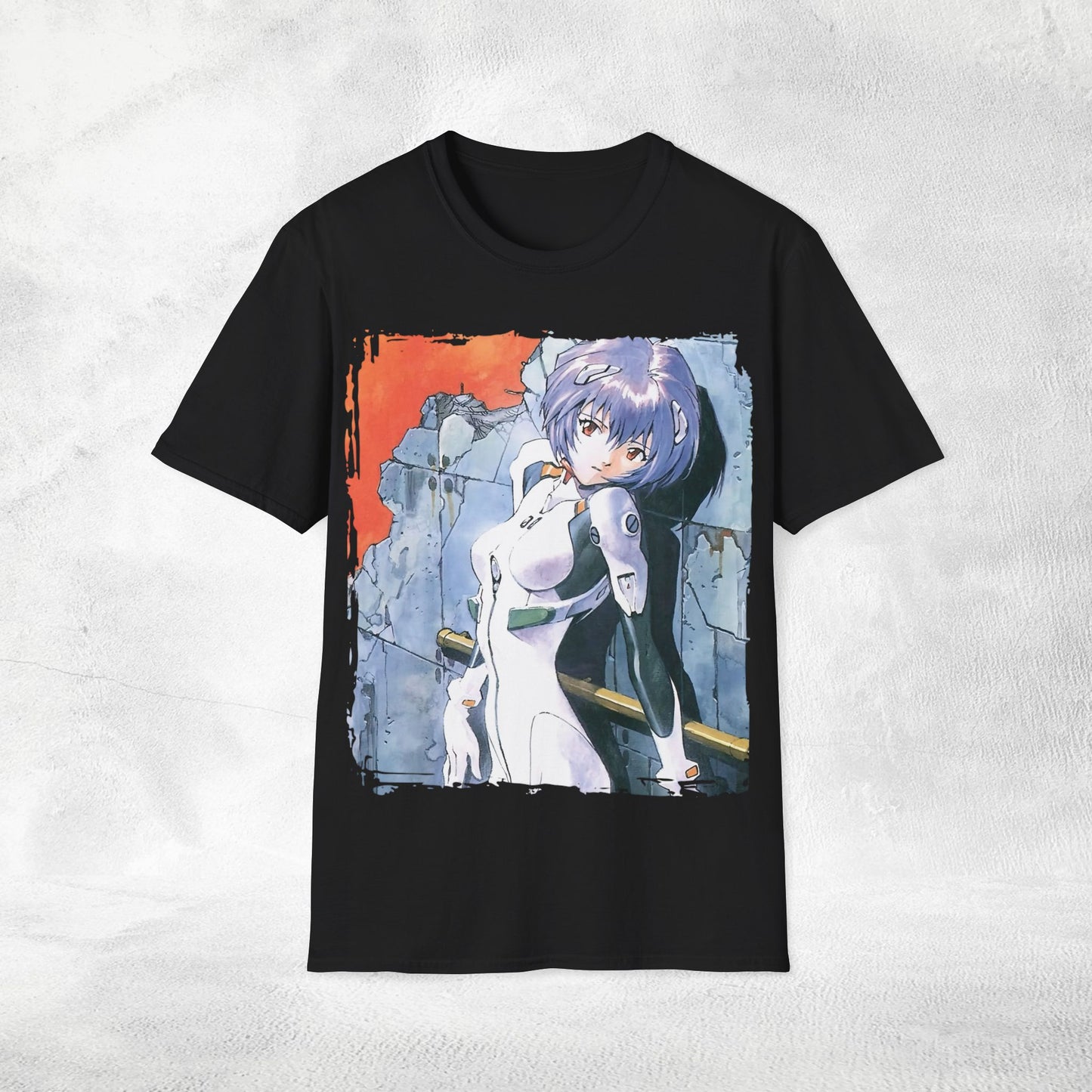 Unisex anime shirt Rei Ayanami