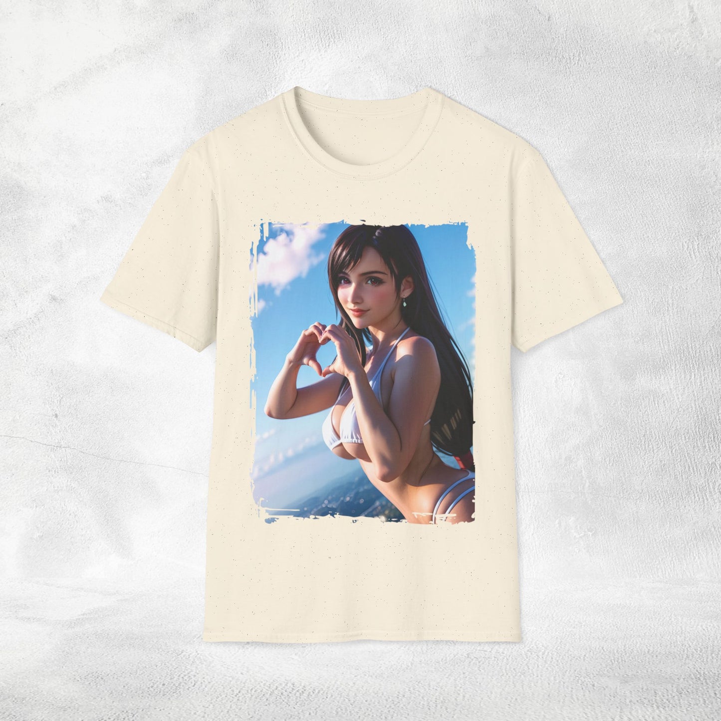 Unisex gaming shirt Final Fantasy Tifa Lockhart