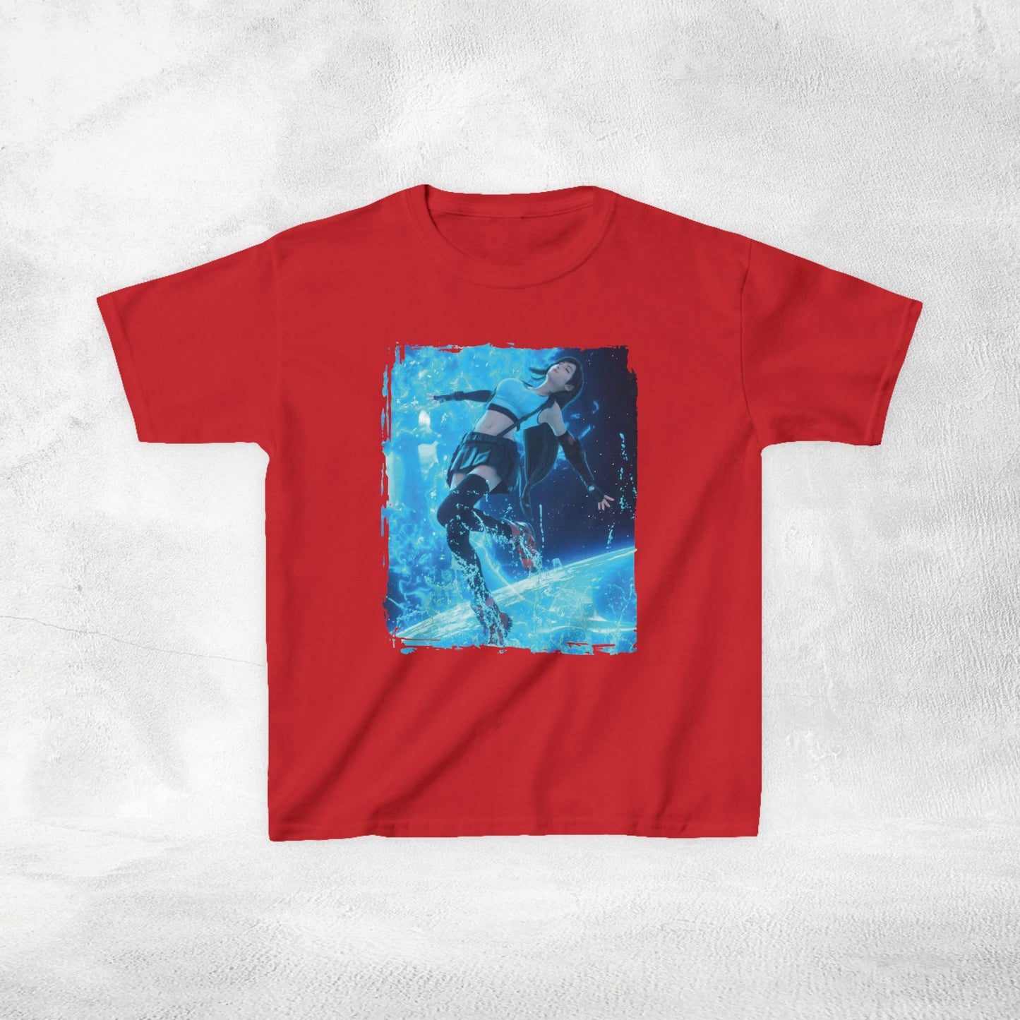 Kids gaming shirt Final Fantasy Tifa Lockhart