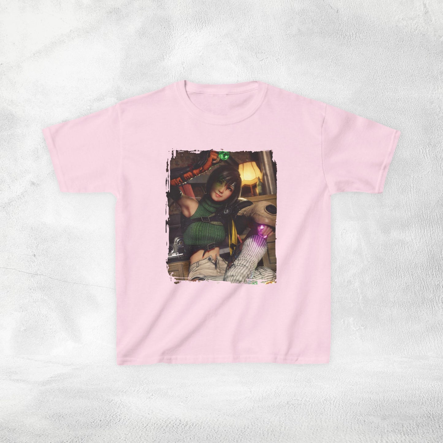 Kids gaming shirt Final Fantasy Yuffie Kisaragi