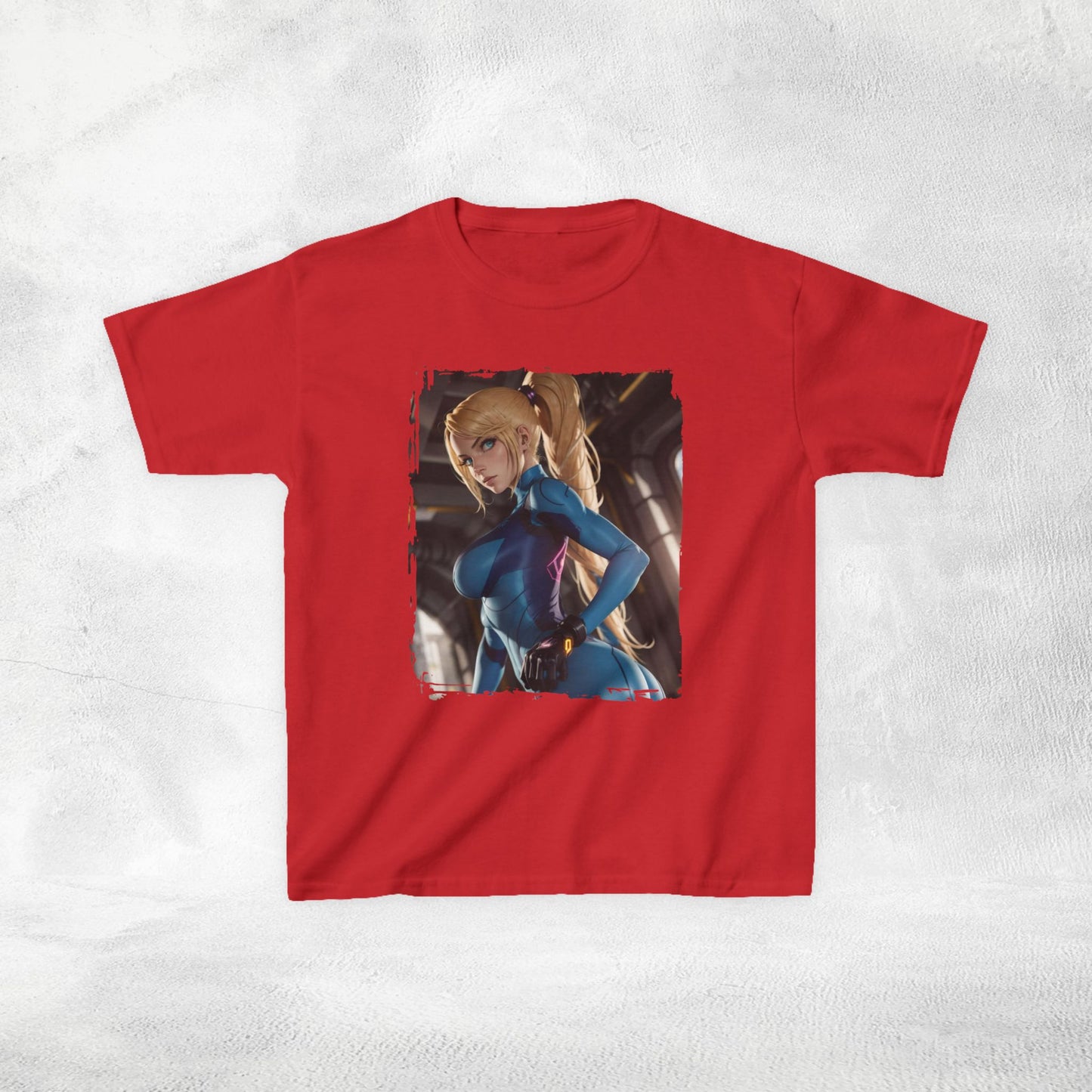 Kids gaming shirt Samus Aran