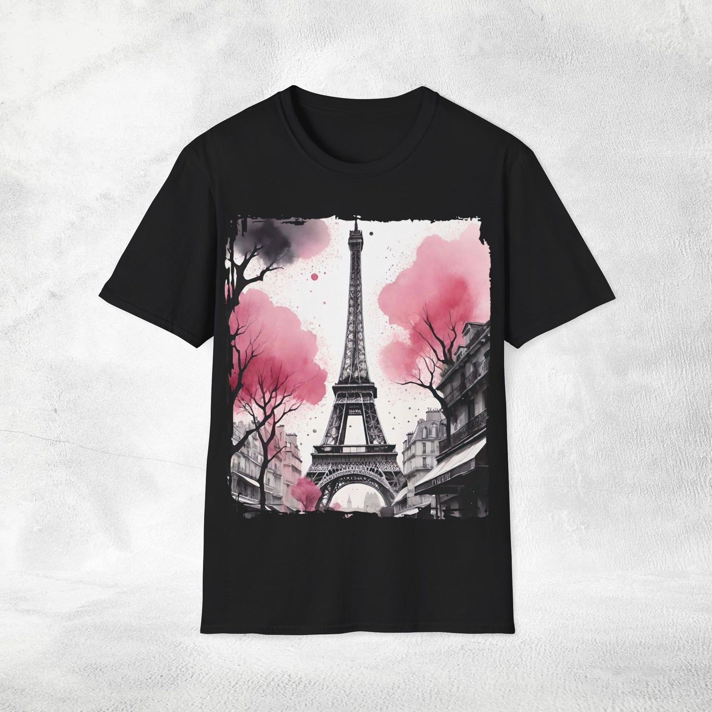 Women T-shirt from Paris with love vacation tee