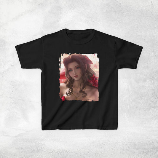 Kids gaming shirt Final Fantasy Aerith Gainsborough