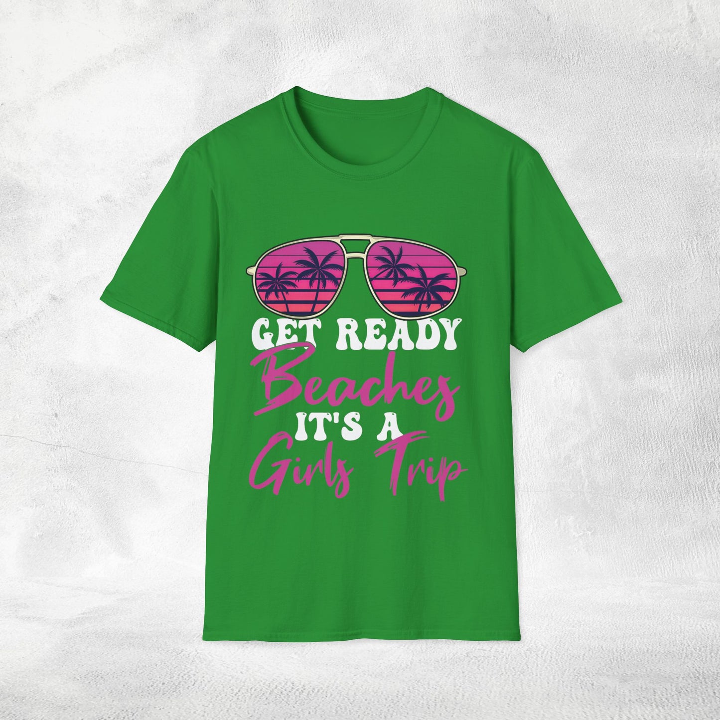 women shirt girls trip get ready beaches