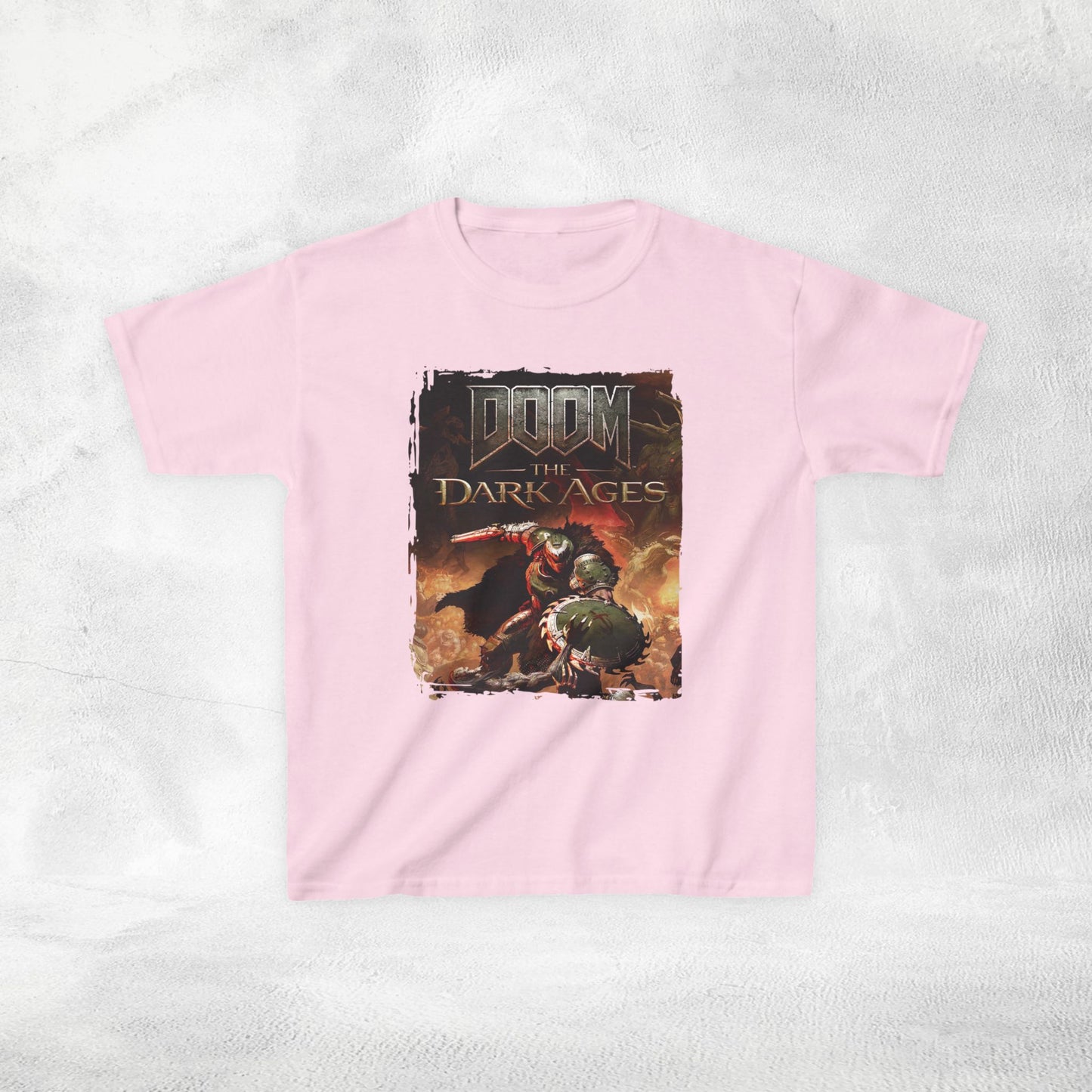 Kids  gaming shirt Doom the Dark Ages