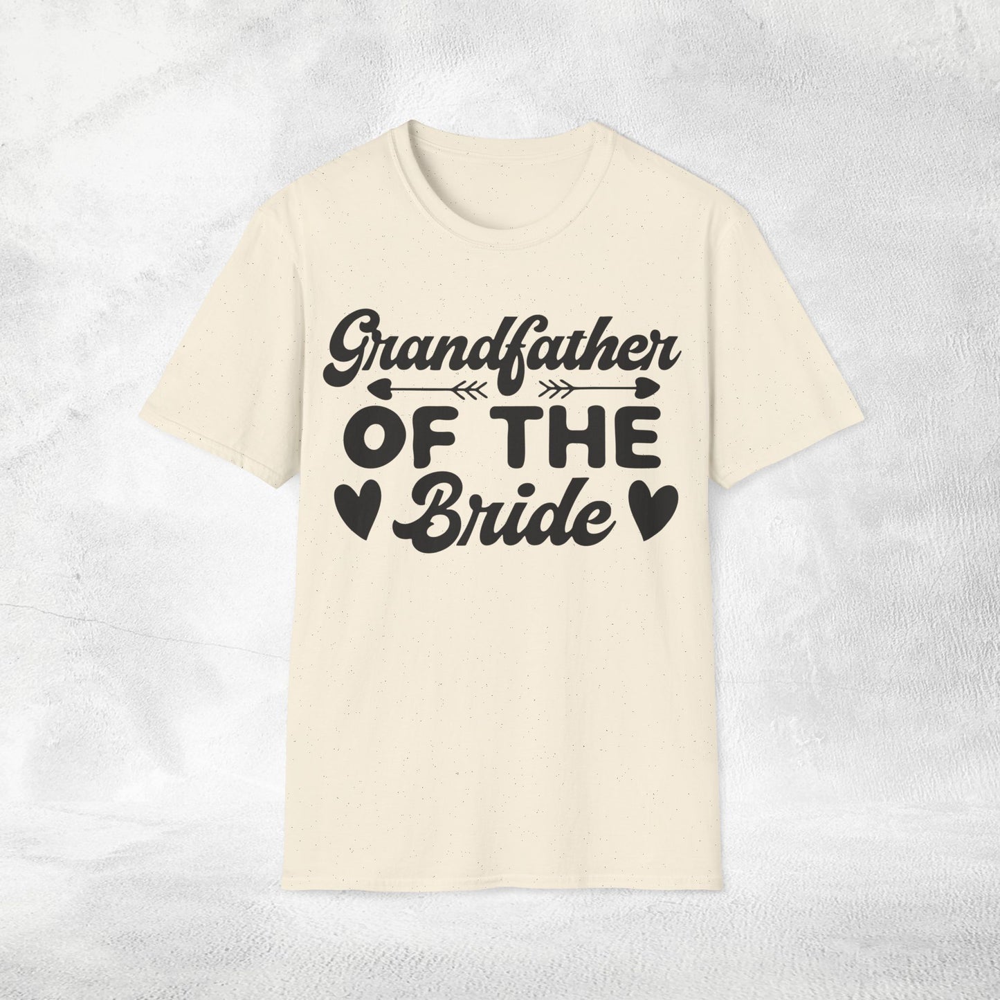 Men's T-Shirt grandfather of the bride bachelorette party
