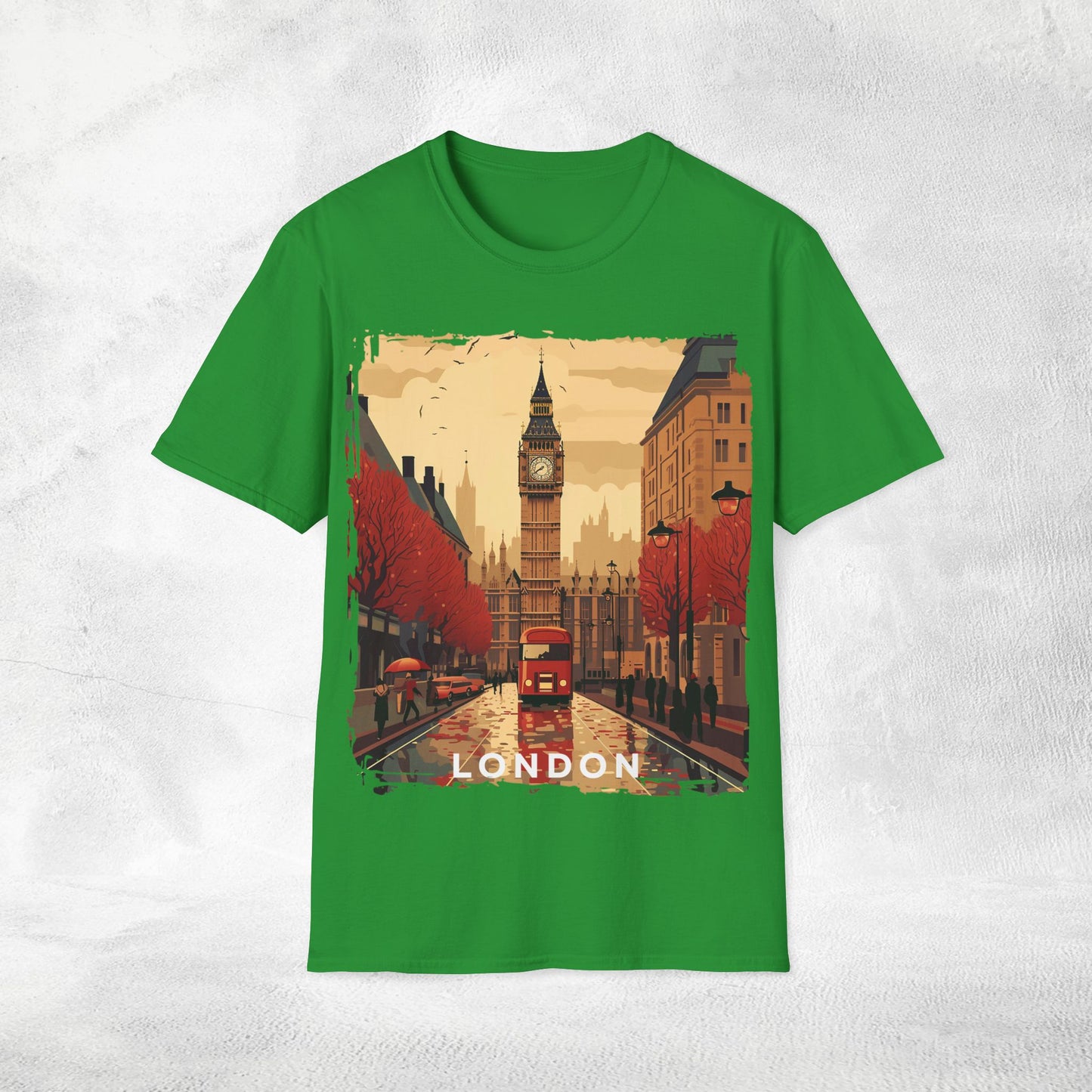 Women T-shirt London vacation tee