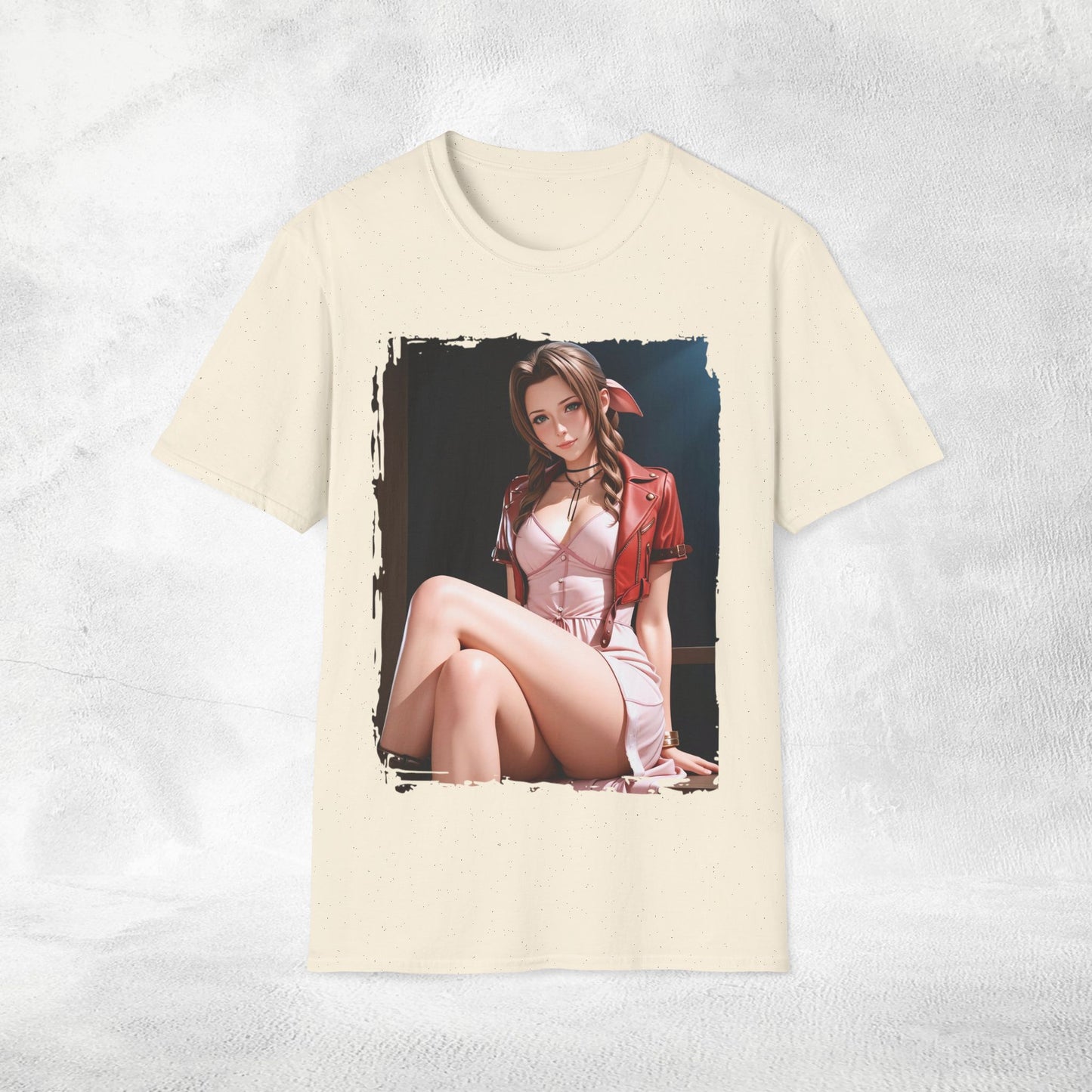 Unisex gaming shirt Final Fantasy Aerith Gainsborough