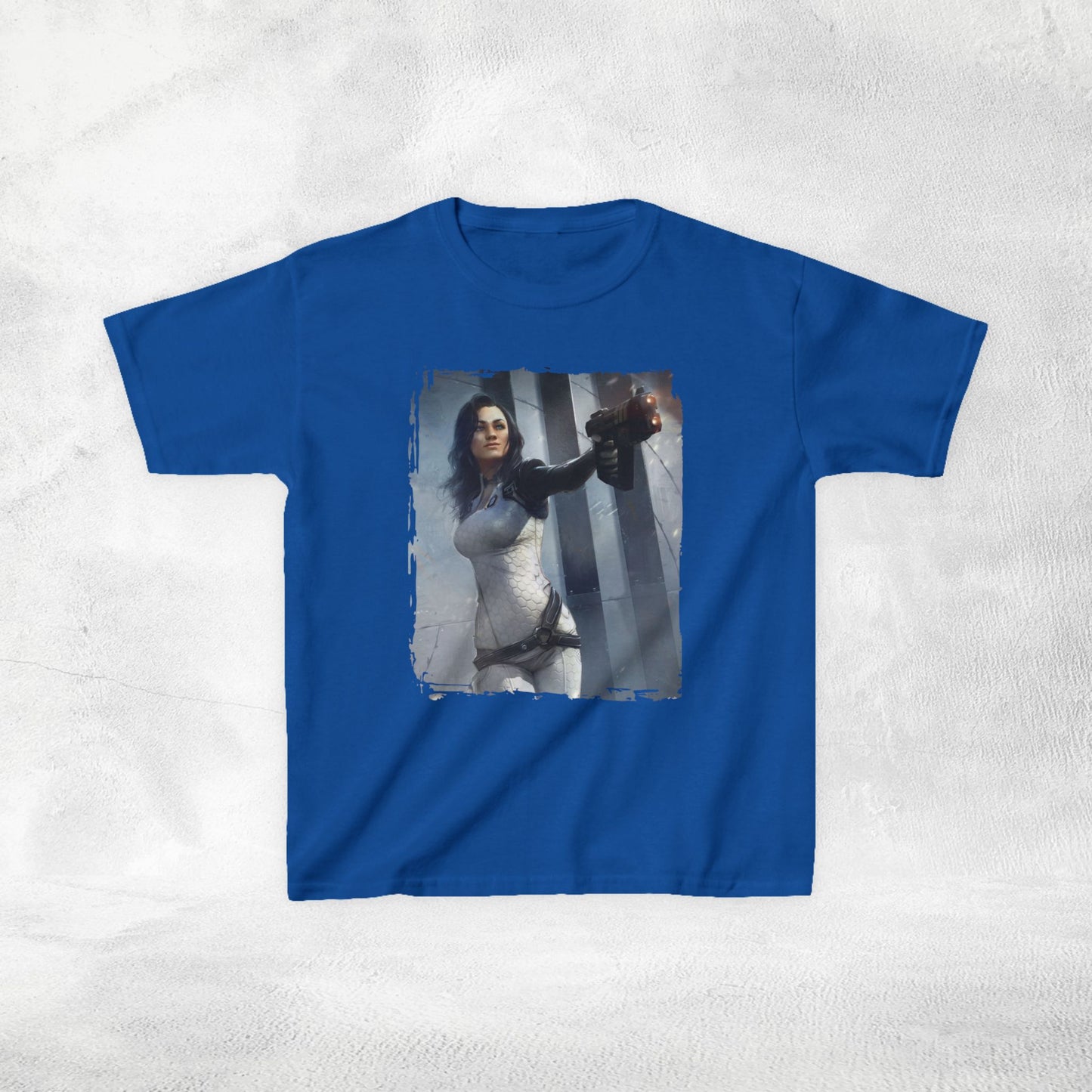 Kids gaming shirt Mass Effect Miranda Lawson