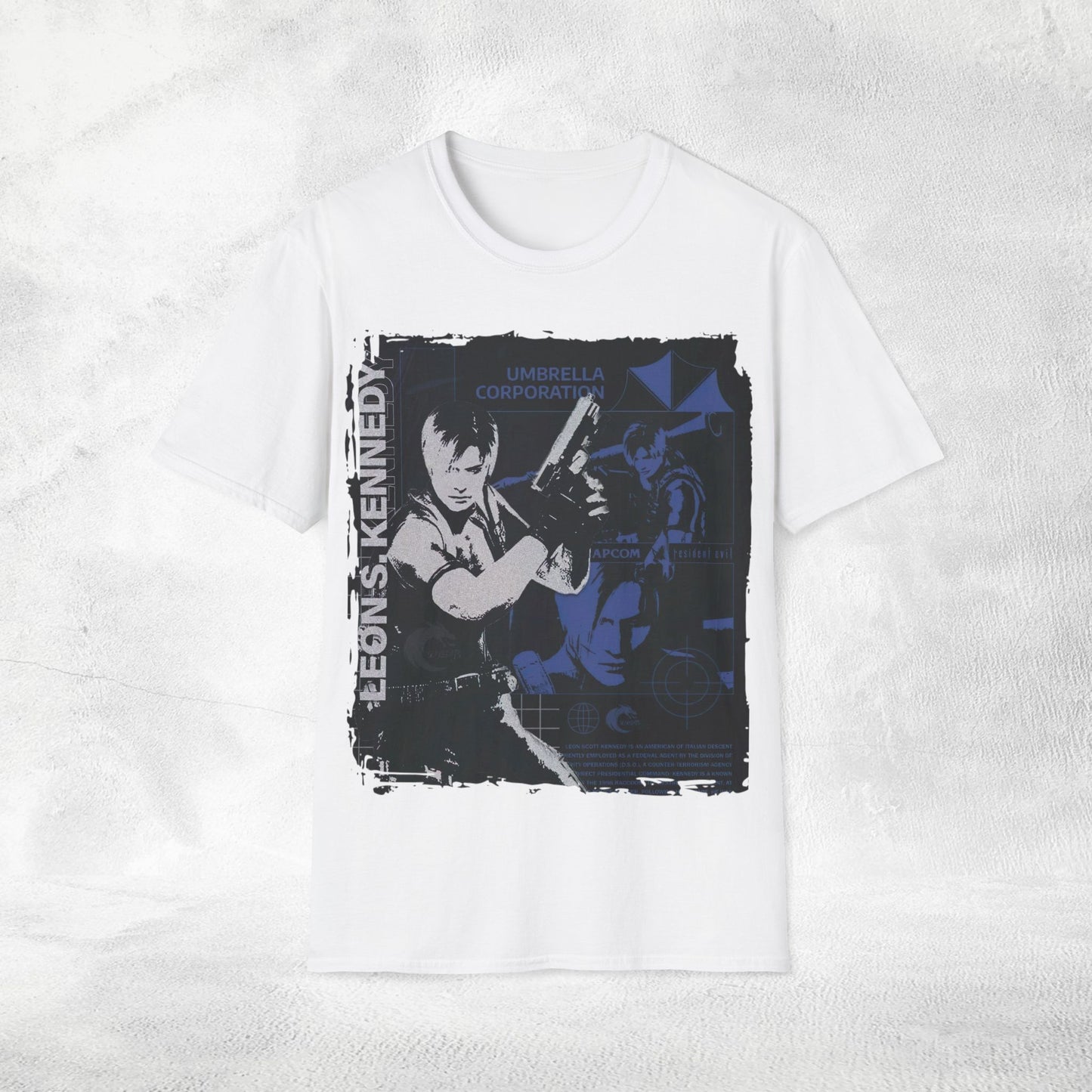 Unisex gaming shirt Resident Evil Leon S. Kennedy