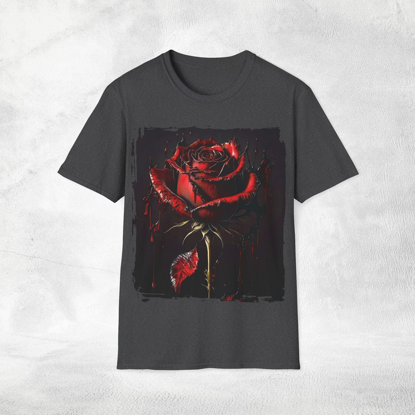 Unisex Gothic Shirt Rose