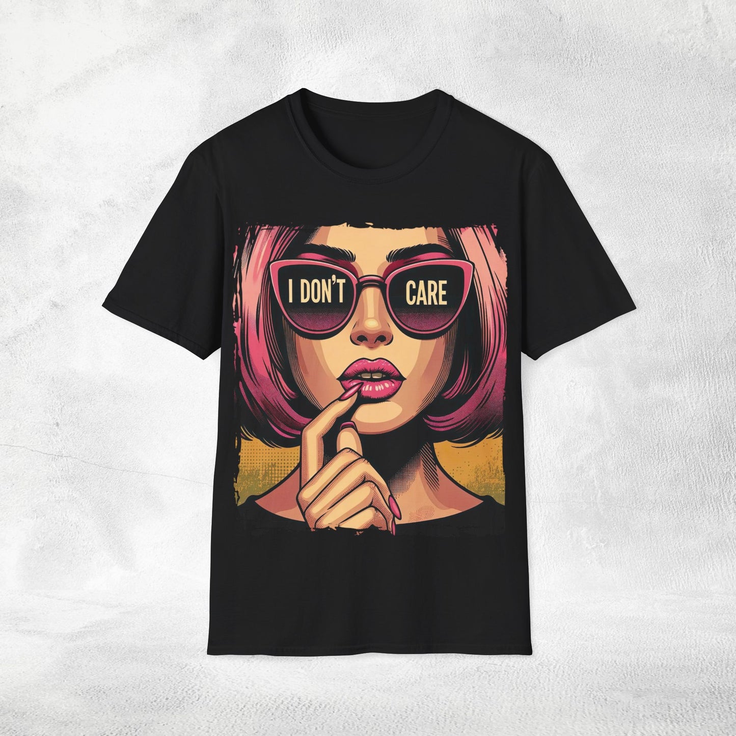 Womens T-shirt i dont care