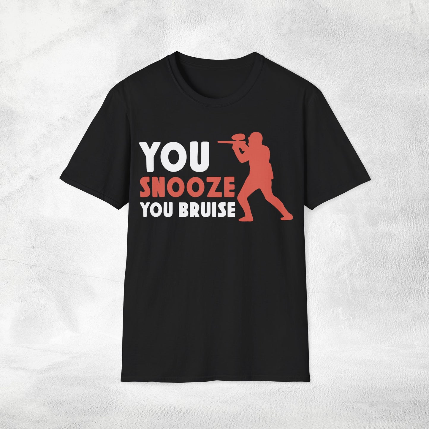 Unisex Paintball shirt snooze