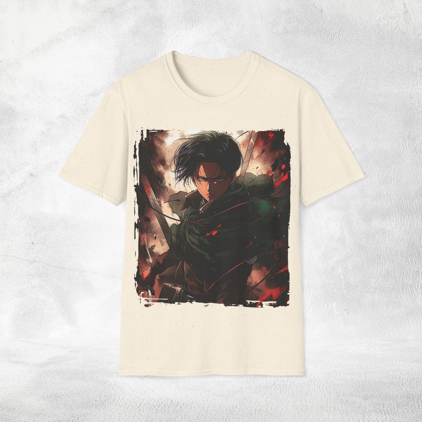 Unisex anime shirt Levi Ackerman Attack on Titan