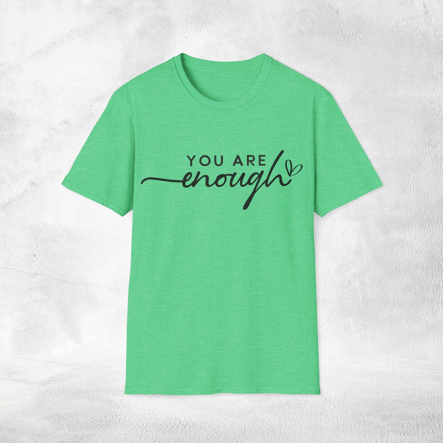 Women's Slogan T-shirt you are enough
