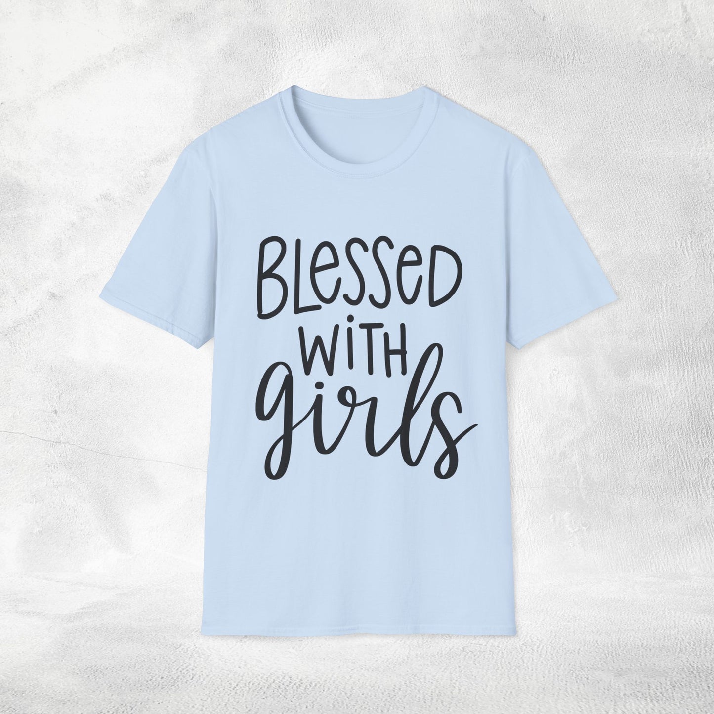 family shirt blessed with girls