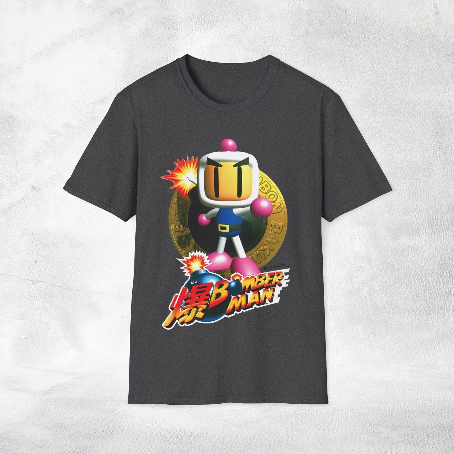 Unisex gaming shirt Bomberman 64