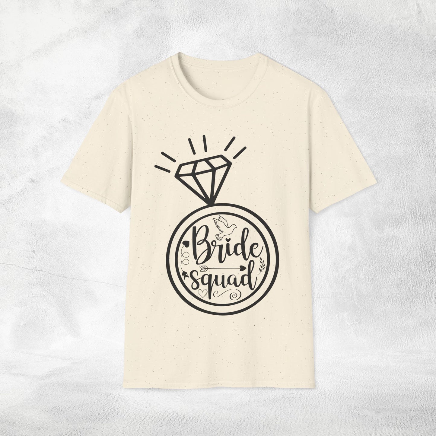 Women's T-Shirt bride squad bachelorette party