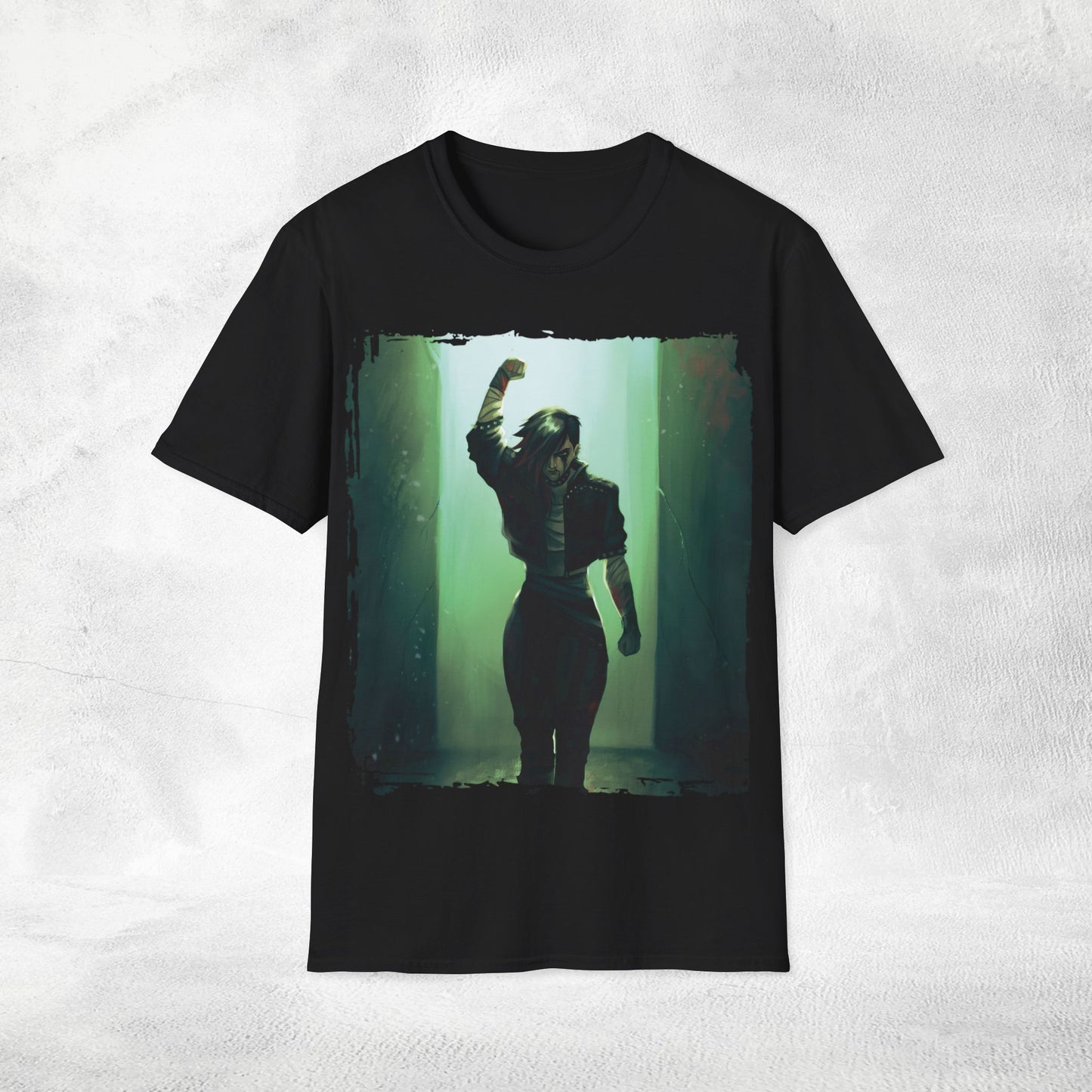 Unisex Gaming shirt Arcane Series LOL Vi