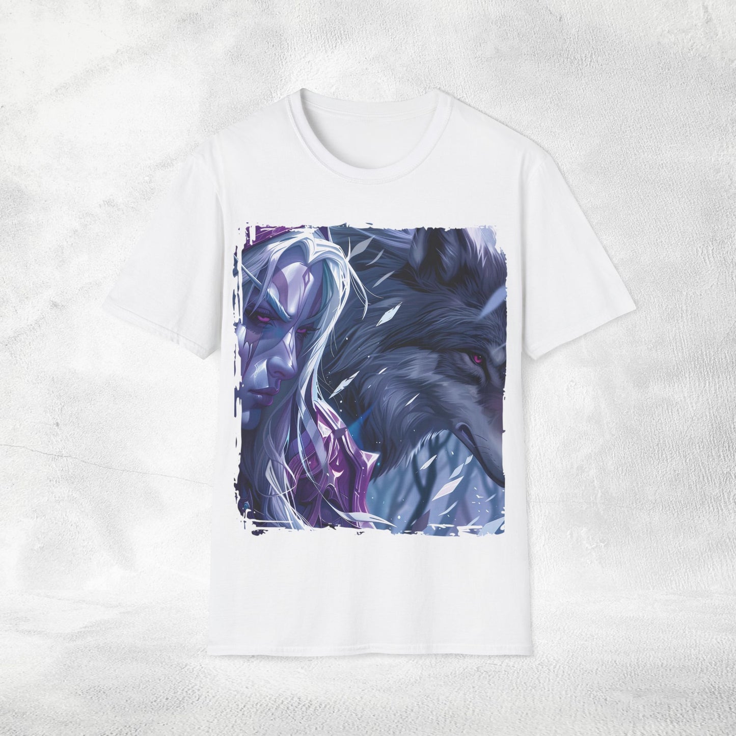 Unisex gaming shirt WoW Dark-Elf