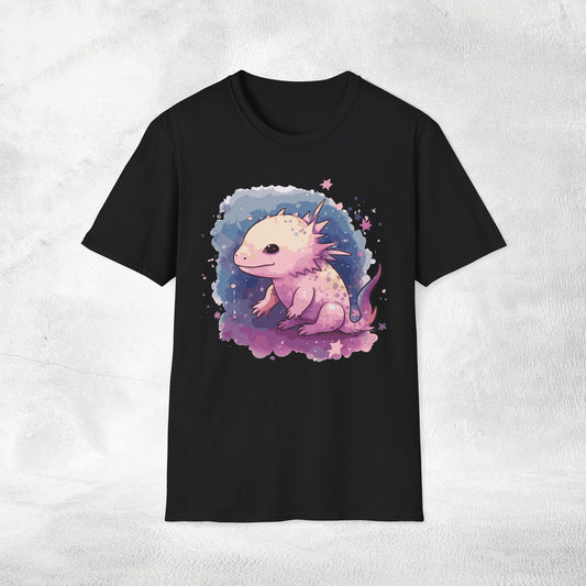 Unisex Gothic Shirt Pastel Axolotl