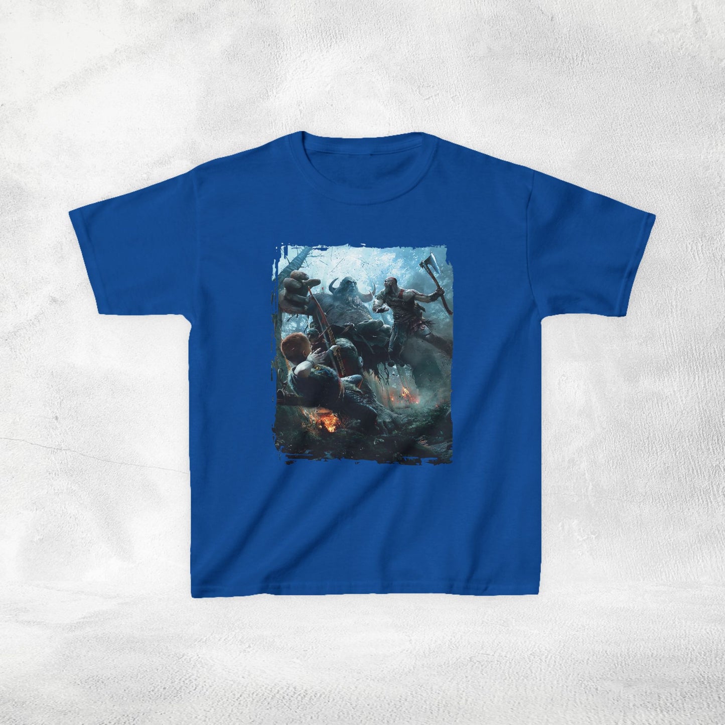 Kids gaming shirt Kratos