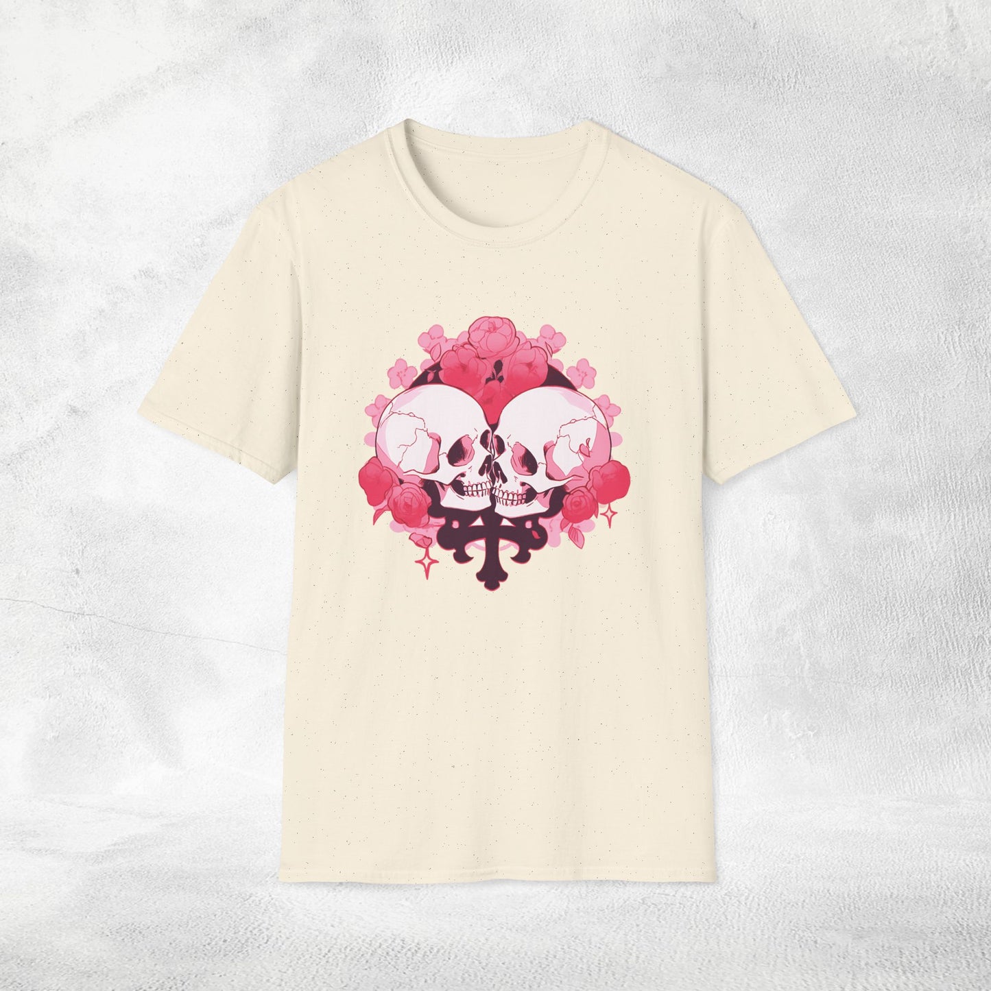 Copy of Unisex Gothic Shirt Pastel Skulls