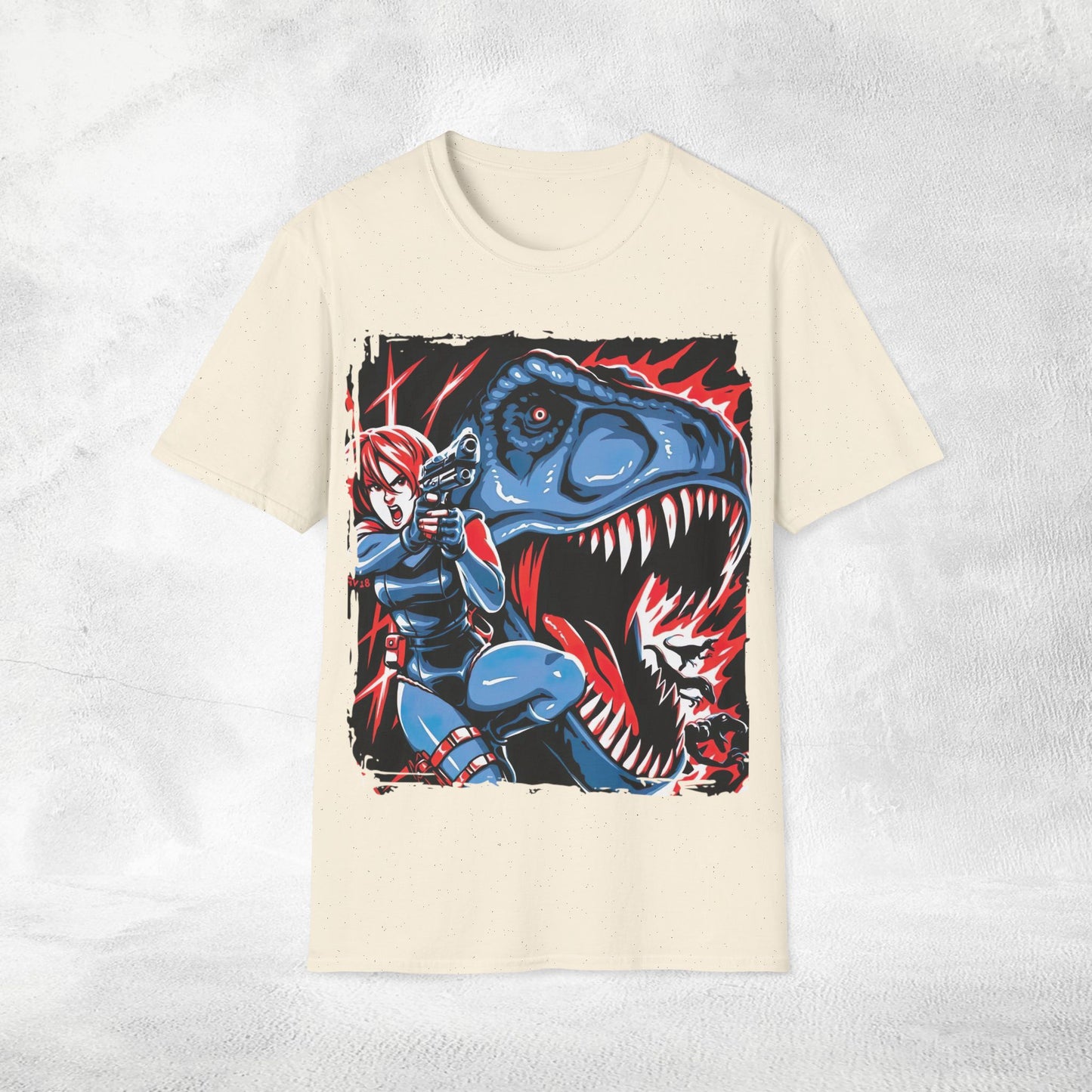 Unisex gaming shirt Dino Crisis